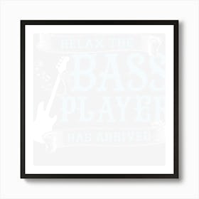 Bass Relax Art Print