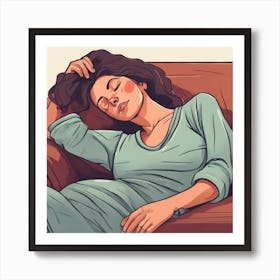 Maddies Mood Living Room Art print 7 Art Print