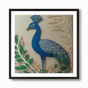 Peacock 1 Art Print