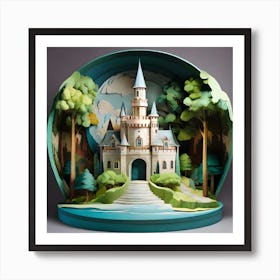 Fairytale Castle Art Print