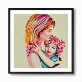 Motherhood 1 Art Print