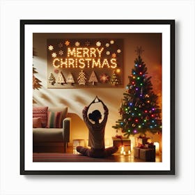 Christmas Stock Videos & Royalty-Free Footage 1 Art Print