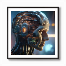 Cyborg 84 Art Print