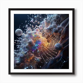 Abstract Fractals Art Print