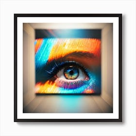 Eye Art Art Print
