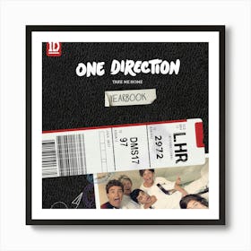 Take Me Home (Yearbook Edition) (by One Direction) Art Print