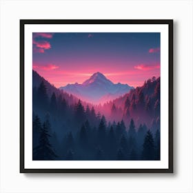 Mountain 1 Art Print