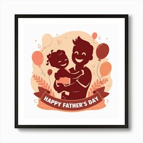 Happy Father'S Day 16 Art Print