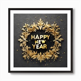 Happy New Year 86 Art Print