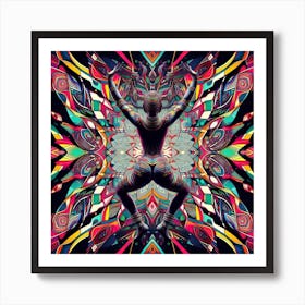 Zulu Rhythmic Reverie Art Print