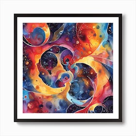 Abstract Painting 272 Art Print