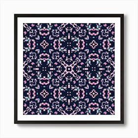 Pixel Pattern 12 Art Print