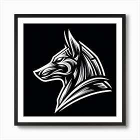 Egyptian Anubis 1 Art Print