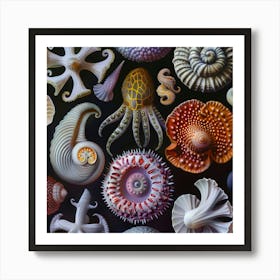 Sea Creatures Art Print