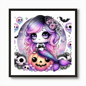 Bubble Gum Saddy Art Print