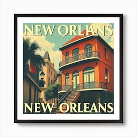 New Orleans New Orleans 1 Art Print