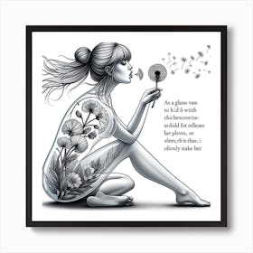 Dandelion Art Print