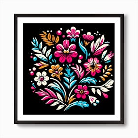 Ukrainian Folk Art Art Print