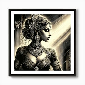 Exotic Beauty Artwork 45 Art Print