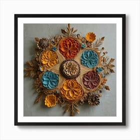 Flower Wall Art Art Print