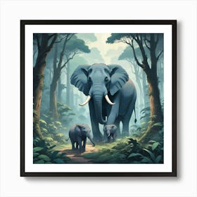 Wild Art 248 Art Print