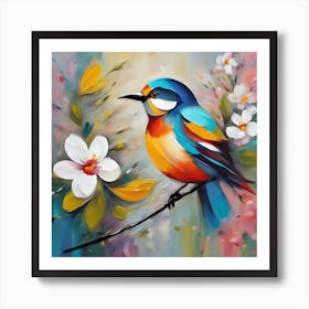 Bird Painting Art Print