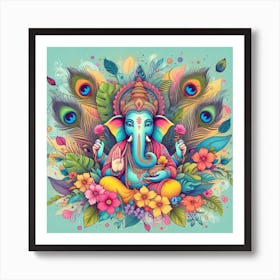 Ganesha 32 Art Print