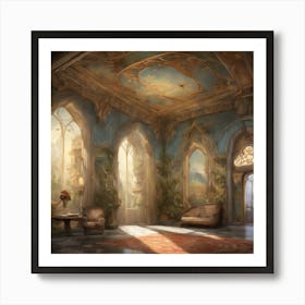 Fairytale Room 2 Art Print