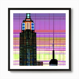 New York City Skyline Art Print