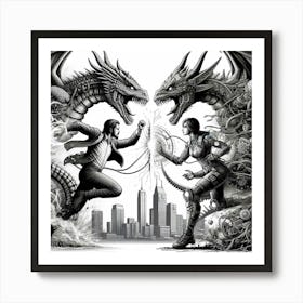 Love at first sight 3 Art Print