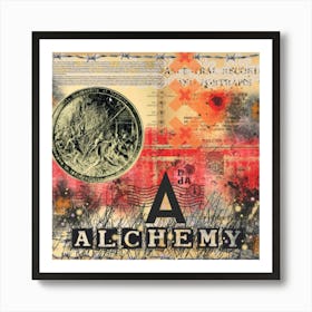 A is for Alchemy Art Print