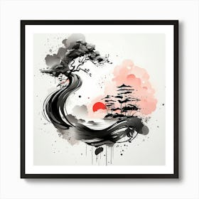 Japanese Painting Art Print