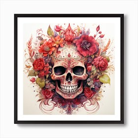 Sugar Skull 10 Art Print