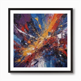 Abstract Painting 1 Art Print