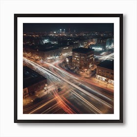 Cityscape Art Print