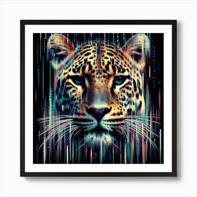 Creative Wild Animal Representation 17 Art Print