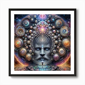 Cosmic Psyche Art Print