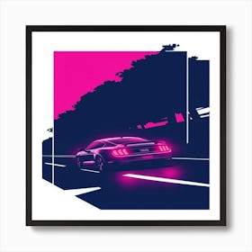 Ford Mustang 1 Art Print