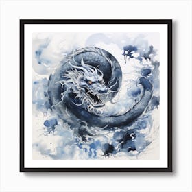 Dragon Painting Art Print