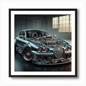 Jaguar Xkr 1 Art Print