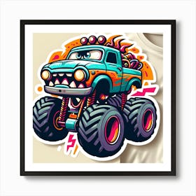 Monster Truck Art Print