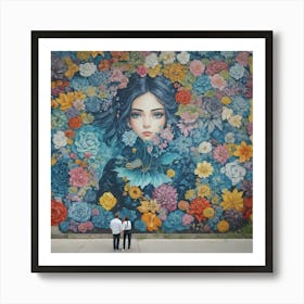 Flower Wall Art Art Print