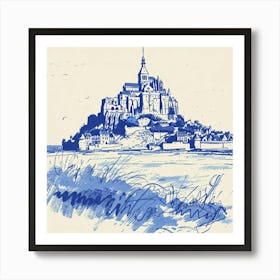 Mont Saint Michel 1 Art Print