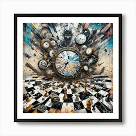 Cacophony of the Divided: Through the Looking Glass Art Print
