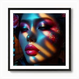 Creative Geisha Artwork 34 Art Print