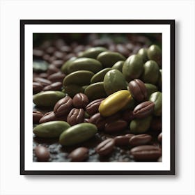Coffee Beans 399 Art Print