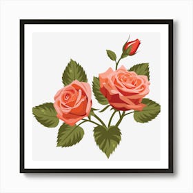 Roses Art Print