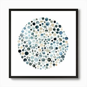 Circle Of Dots Art Print