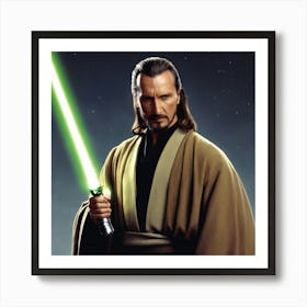 Jedi warrior Art Print