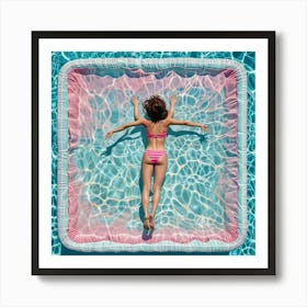 Swimming Art Print (29) Art Print